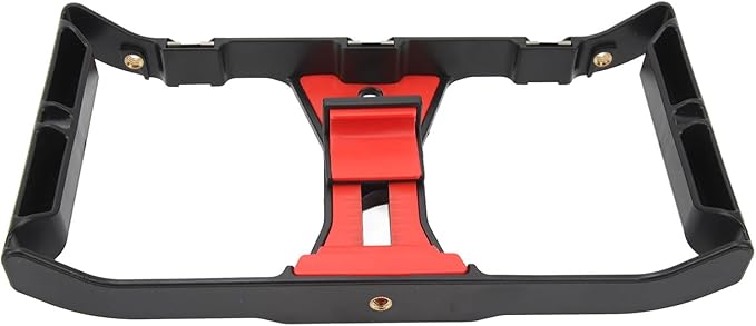Phone Rig Stabilizer Professional Mobile Phone Handheld Rabbit Cage Universal Video Rig Aluminum Alloy Anti Shake Handle for Live Streaming Video Recording Portrait