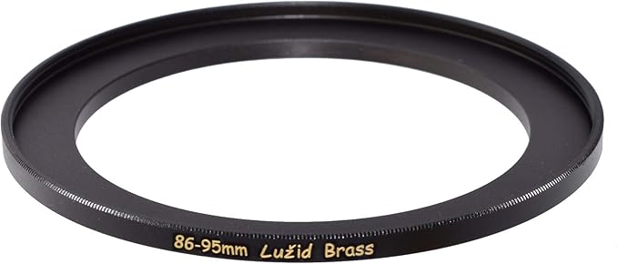 Brass 86mm - 95mm Step Up Ring Filter Adapter Luzid (8695)