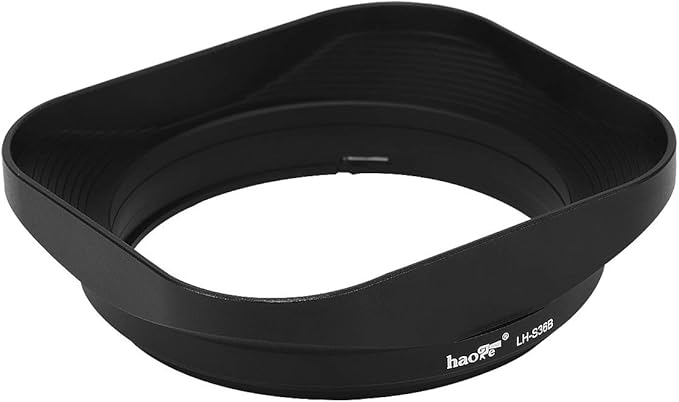 Haoge LH-S36B Bayonet Square Metal Lens Hood Shade for Sony FE 35mm F1.8 SEL35F18F E-Mount Lens