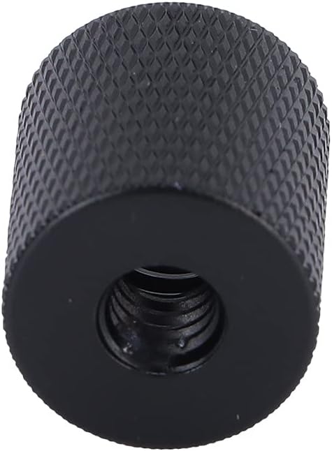 VINGVO 3/8 to 1/4 Tripod Adapter, Female 3/8 Inch‑16 to Female 1/4 Inch‑20 Aluminum Alloy Thread Adapter 16mm Outer Circle Diameter for Tripods, Ball Heads, Monopod, Light Stands