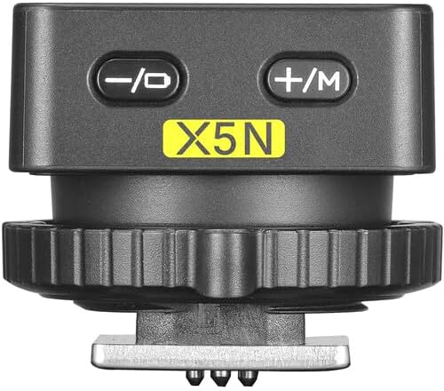 Godox X5N X5 N TTL Wireless Flash Trigger for Nikon, GODOX X5-N for IT32 Mini TTL Flash, Hotshoe & Trigger in One, Flexible Magnetic Design, Instant Wireless Communication Without Manual Pairing