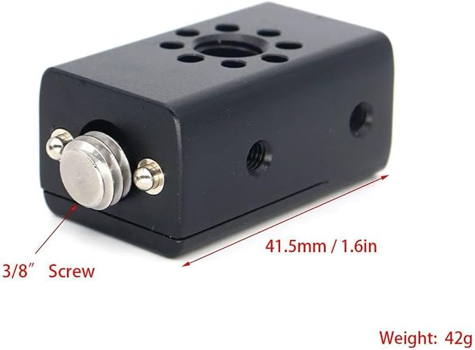 SZJELEN ARRI Handle Extension Set Universal ARRI Positioning Top Handle Fixture Handle 3/8 Screw Fixed (1.63 inches)