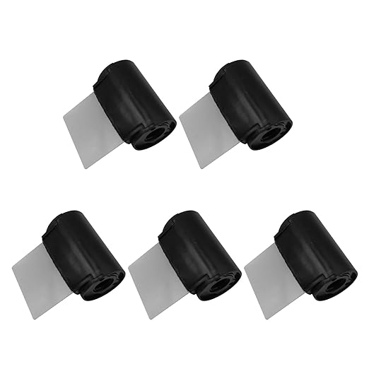 5 Pack Empty 35mm Film Cassettes, Reloadable Film Canisters for Hand Rolling – ABS Plastic Storage Case for 135/35mm Cameras