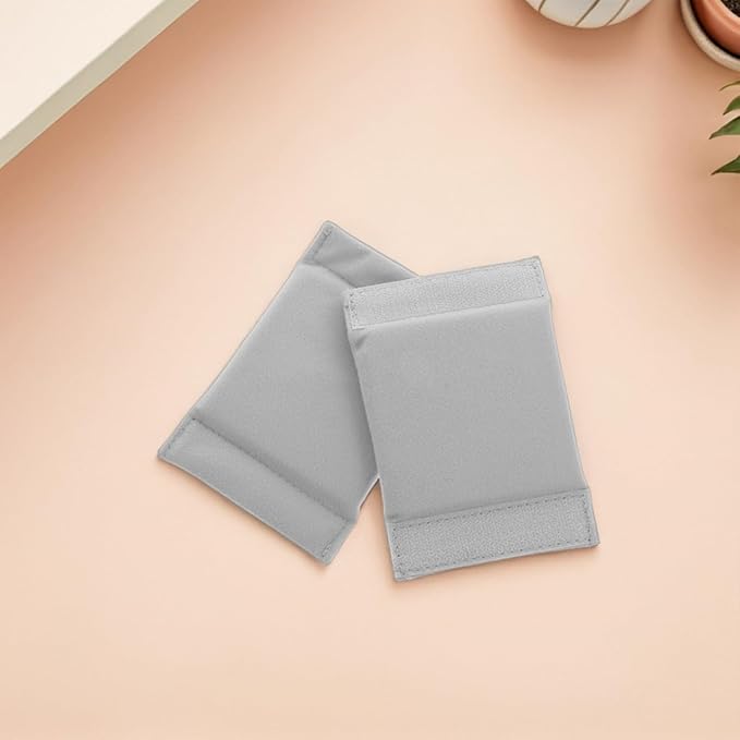 VILLCASE 4pcs Camera Bag Divider Camera Bag Compartment Divider Lens Protection Insert Backpack Inserts Lens Separator Pad Grey Fiber Fleece