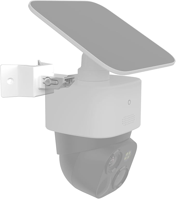 TIUIHU Corner Wall Mount for Eufy Security SoloCam S340/Eufy Security SoloCam E30, Solar Surveillance Camera Mounting Bracket