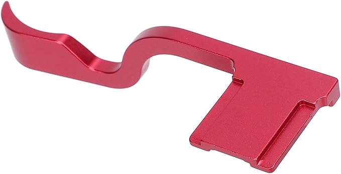 Thumb Up Grip for ZFC ZF, Aluminum Alloy Handle Grip Hand Thumb Rest, Hot Shoe Thumb Support for Comfortable & Secure Hold - Snap on (Red)