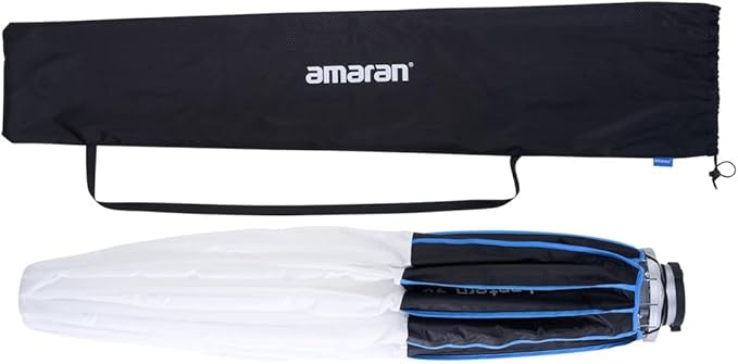 Amaran Lantern 90 Softbox,360 Soft Light Source Quick-Build Press Mount for Amaran COB Lights and Other Bowens Mount for 100d/200x/150c/300c/300x/600d/600x