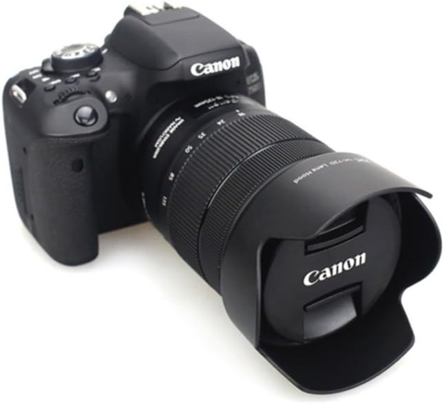 JJC EW-73D Lens Hood Shade for Canon EF-S 18-135mm f/3.5-5.6 is USM, RF 28-70mm F2.8 is STM & RF 24-105mm f/4-7.1 is STM Lens, Replaces Canon EW-73D, Compaitble with 67mm Filter/Cap
