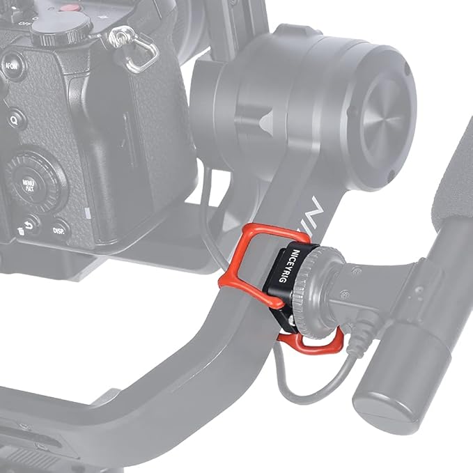 NICEYRIG Hot Shoe Mount Adapter with Wrapping Rubber Band, Multi-Functional Cold Shoe Base for Camera Cage, Cheese Plate, Gimbal Arm, Light Stand - 461