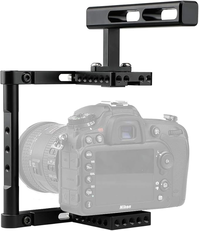 CAMVATE Basic Camera Cage Rig with Top Handle Universal Use - 1897