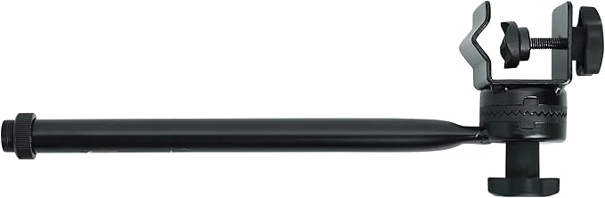 Gator Frameworks Adjustable Clamp-On Angled Mini Interlocking Design, 9" Boom Arm (GFW-MIC-CLMPBM9)