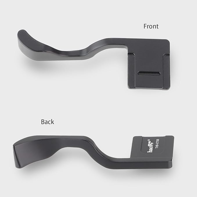 Haoge Thumb Up Rest Hand Grip for Fujifilm XT5 (Black for Fuji X-T5)