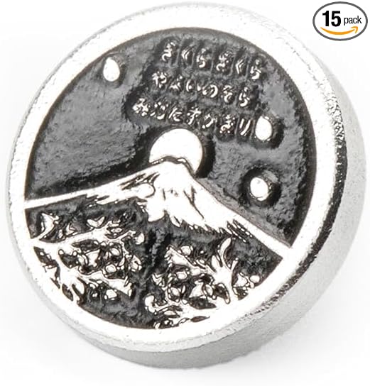 Falling Cherry Blossoms Camera Metal Shutter Decorative Button for Fujifilm X100VI X-M5 X-E5 X-Half X-T4 X-T3 for Nikon zf zfc (Aluminum Alloy-Shutter Decorative Button)