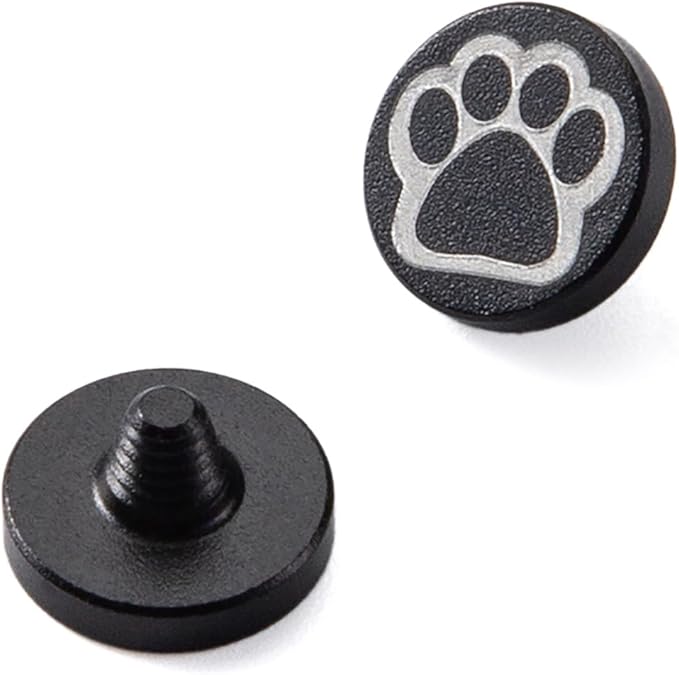 Camera Metal Hot Shoe Cover Shutter Buttons Protector Set for Fujifilm X100VI X100V X-M5 X-E5 X-T4 X-T3 for Leica Q for Olympus (CAT-Shutter Button)