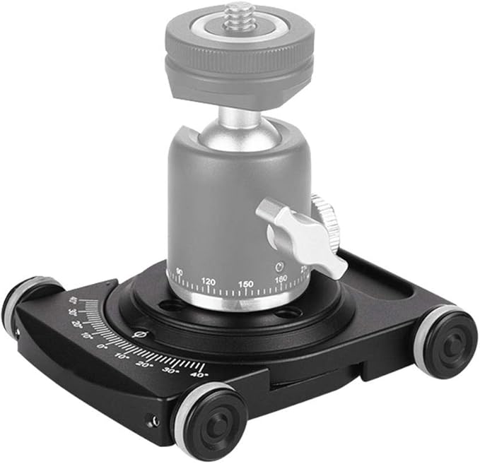 Yoidesu Camera Table , Skater , Camera Slider , Mobile Rolling Slider Car Skater Video Track Rail with 360 Degree Swivel,Mini Ball Head,DSLR Rig Film Camera