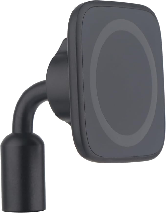 Magnetic Tripod Mount Adapter for Magsafe, with 1/4"-20 Screw Hole, Compatible with iPhone 16 15 14 13 12 All Phones (Square-Shape)