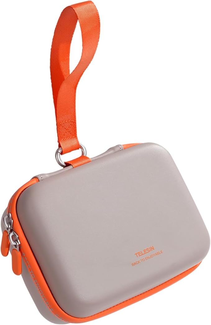 AuyKoo Carrying Case for DJI Osmo Action 6 Accessories, Waterproof Hard Carrying Bag for Camera Batteries Filter Mount, DJI Osmo Case Hard Shell Action Camera Bag