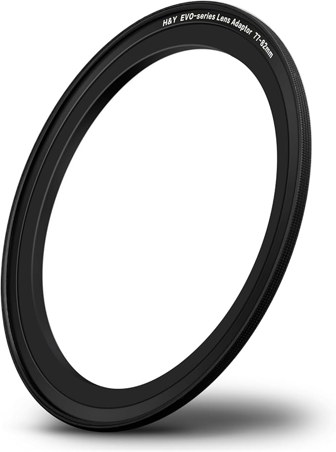 H&Y Magnetic Step Up Filter Ring 77 to 82mm, Ultra-Slim Aluminum Lens Filter Stepping Ring for Adapting 77mm Lens to an 82mm Filters, EVO Series