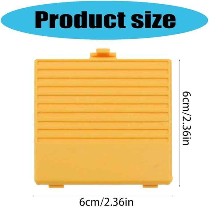 for Game Boy Battery Classic GB-DMG GBO Cover for Case Lid Door Replacement for GB Back Door Cover Battery Cover