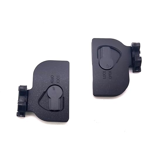 Secure Battery Enclosure Replacement Battery Door Covers Suitable for DMCGH4 AGGH4 Cameras, Easily Grip Rubber