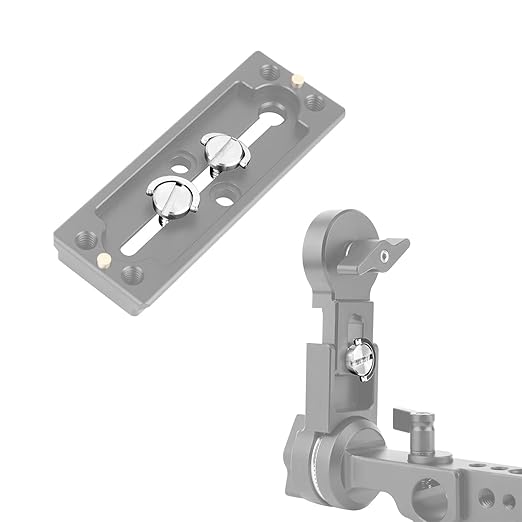 3PCS 1/4-20 Thread D-Ring Stainless Steel Camera Fixing Screws, D Shaft Quick Release Plate Mounting Screw for Camera Tripod Monopod QR Plate