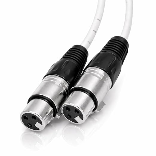Seismic Audio - SARLX-2x5-2 Channel XLR Color Coded Multi-Patch Snake Cable 5 Feet - Pro Audio