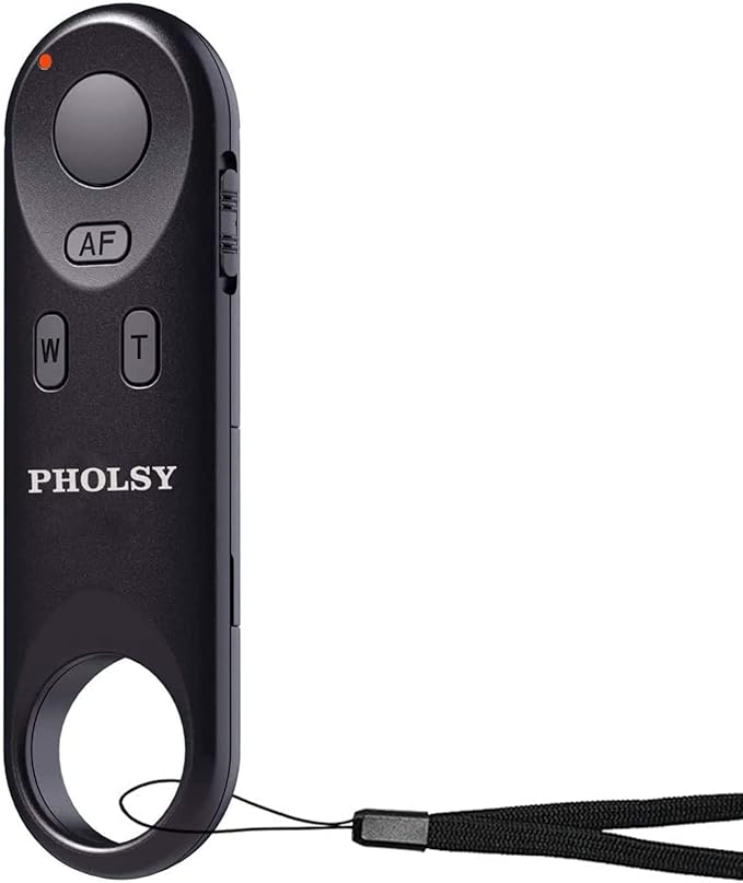 PHOLSY BR-E1 Bluetooth Camera Wireless Remote Control Compatible with Canon R7, R10, R3, R5, R6ii, R8, 90D, 200D, 200DII, 250D, 6DII, 77D, 800D, 850D, M6ii, M50, M50-II, M200, G5X-II, G7X-III, SX70HS