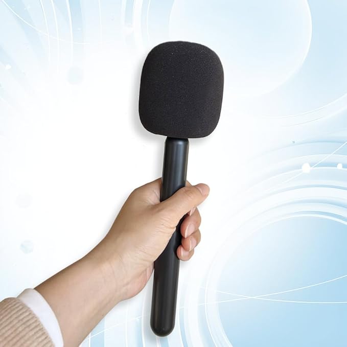 QJYTH Mic Holder Adapter For Dji Mic 1/2 / mini, Microphone Handle Handheld Compatible With Rode Wireless Go II/Pro and More Wireless Microphones