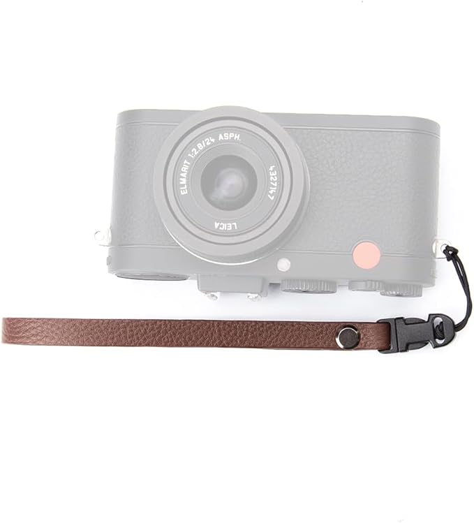 DBZZ Vintage Minimalist Leather Camera Neck Shoulder Strap For Ricoh GRIII GR3X GRIV For Leica X1 For Fuji X-half