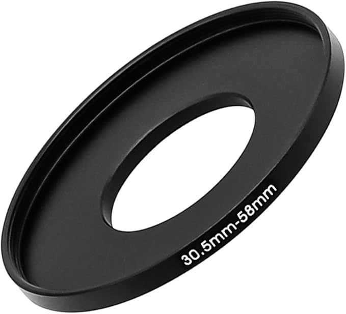 30.5-37/42/43/46/49/58mm Step Up & Step Down Rings Adapter for Lens and Filter 30.5-49 Filter Adapter Ring 30.5mm Lens to 49mm Filters
