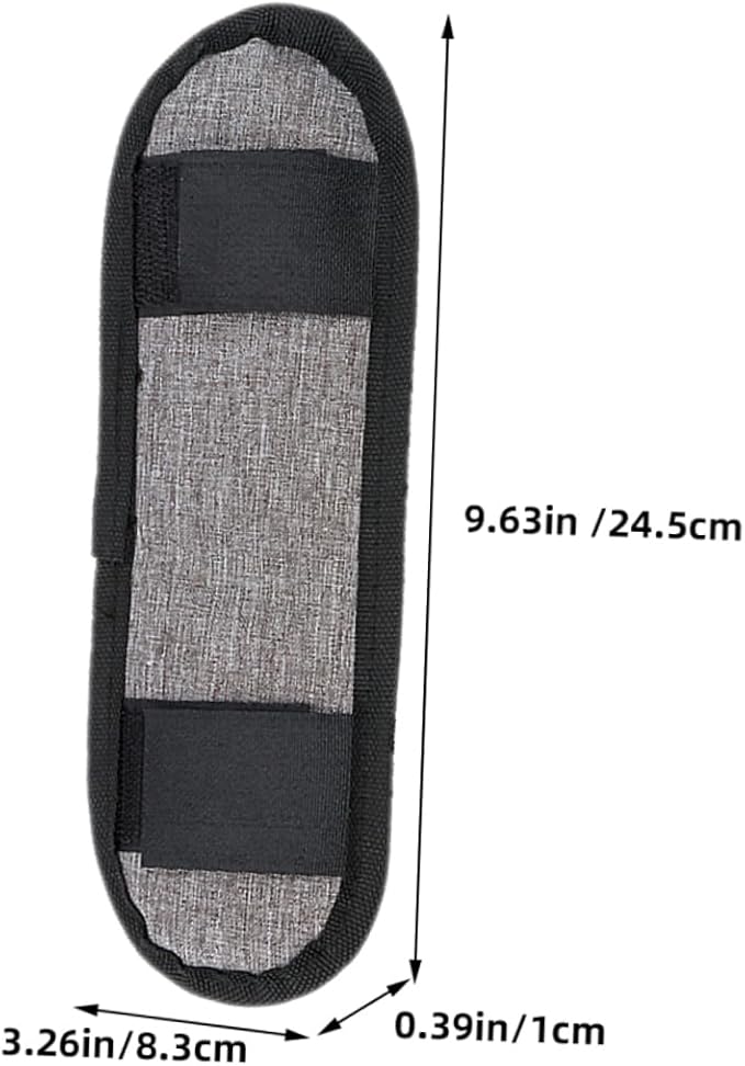 Thickened Detachable Guitar Shoulder Strap Pad Cushion for Electric Acoustic Bass Guitar Comfortable Shoulder Strap Protector for Backpack Camera Bag Cloth Material Lightweight and