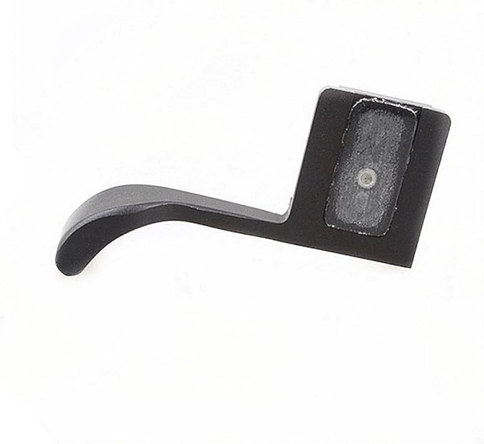 Metal Thumb Up Grip Hot Shoe Thumb Rest Grip Compatible for Fujifilm X100 X100S X10 X20 X-PRO1 X-E1 Olumpus E-PL5 E-PL3 E-PL2 E-PL1 Leica ME M9 M9-P M8 - Black