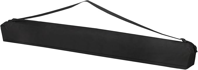 PATIKIL Black Oxford Cloth 49.21"x6.3" Tripod Case with Shoulder Strap and Handles for Photography and Traveling