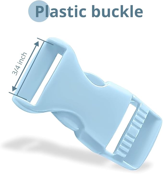 Buckles for Straps Set of 4 Pcs Plastic Buckle Clip Quick Side Release Plastic Fastener