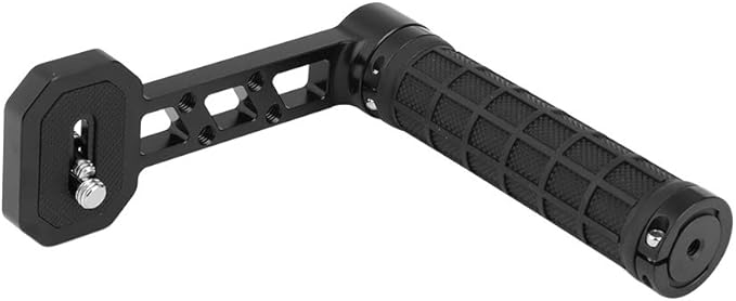 CAMVATE Side Handgrip (Rubber-Covered) L Type for DJI Ronin-S/SC & Zhiyun Crane 2 / V2 Stabilizer Gimbals - 2450