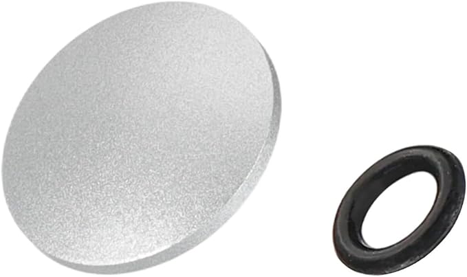 PATIKIL Camera Shutter Button, 10mm Convex Surface Shutter Release Button Pure Copper Camera Buttons for Nikon for Fujifilm for Leica DSLR/SLR, Silver