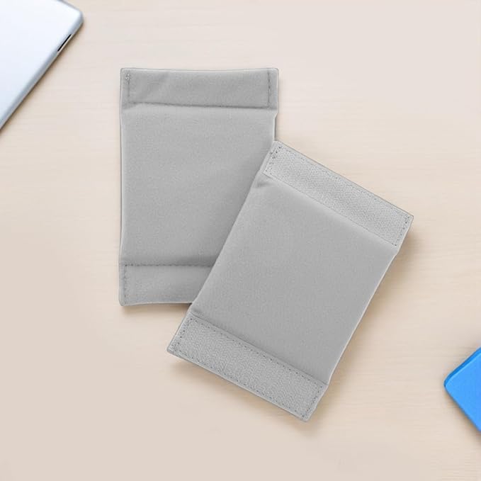VILLCASE 4pcs Camera Bag Divider Camera Bag Compartment Divider Lens Protection Insert Backpack Inserts Lens Separator Pad Grey Fiber Fleece