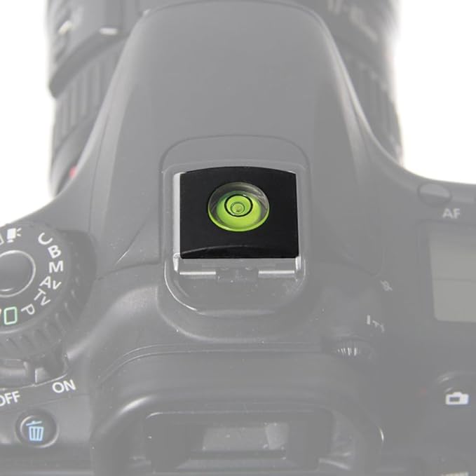 Set of 12 Hot Shoe Covers, SENHAI Camera Flashlight Hotshoe Cover of Bubble Spirit Level for Canon Nikon Panasonic Fujifilm Olympus Sigma PENTAX DSLR SLR