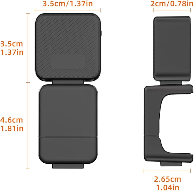 Magnetic Selfie Light for DJI Osmo Pocket 3 Light Creator Combo, Rechargeable Mini LED Video Fill Light, 3 Color Modes/Brightness Adjustable for Pocket 3 Selfie Vlog Recording, Makeup, TikTok (3)