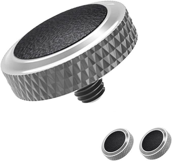 JJC Camera Soft Release Button, Shutter Button for Fuji Fujifilm X-T5 X-T4 X-T50 X-T30 III II X-PRO3 X100VI X100V X-E5 X-E4 X Half GFX100RF Sony RX1R II RX10 IV III Leica Q3 M10 M9 Nikon Zf Df-2 Pack