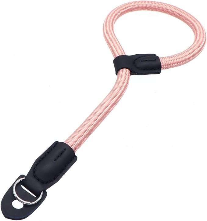 HITHUT Adjustable Rope Camera Wrist Strap Hand Strap for SLR DSLR Digital Mirrorless Cameras Pink