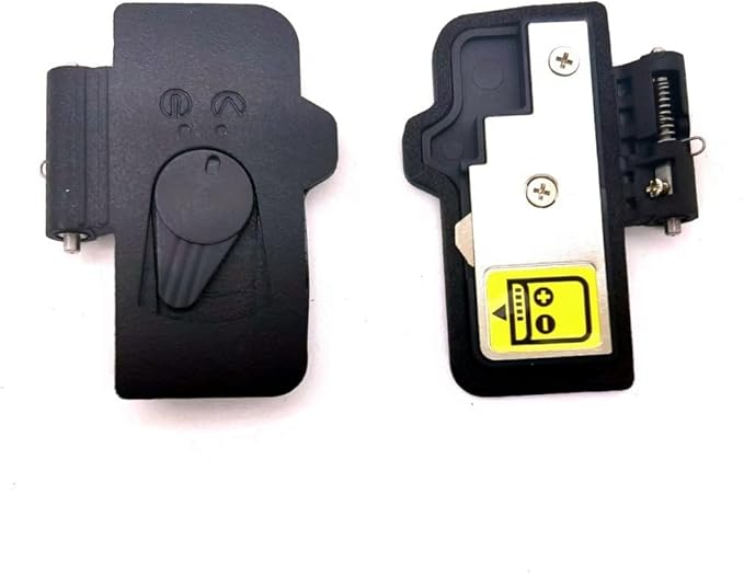 Battery Door Cover Lid Cap Replacement Repair Part for Olympus OM-D E-M5 Mark II Camera (Black)
