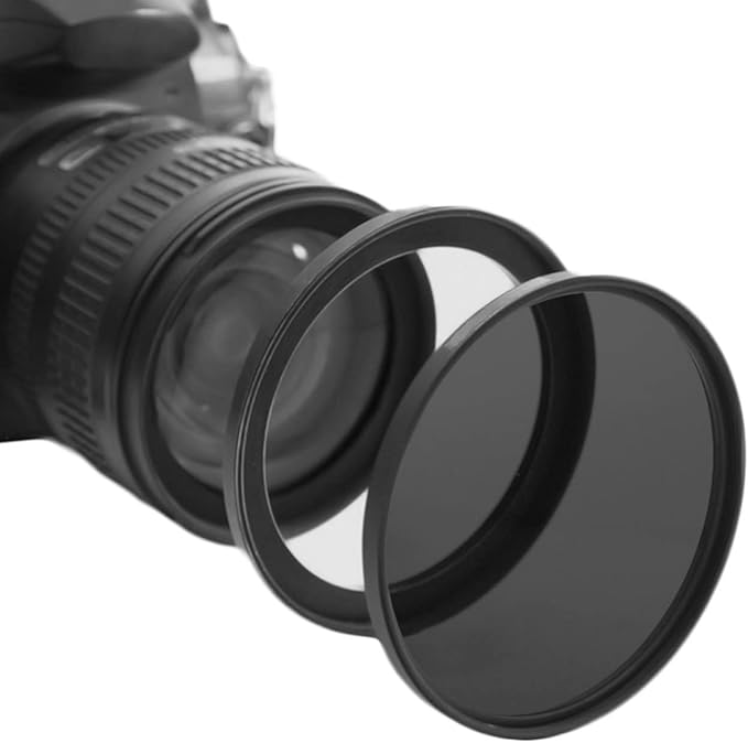 NinoLite 62mm to 49mm Camera Lens Aluminum Alloy Step Down Ring Adapter Ring (Step Down Ring) Black