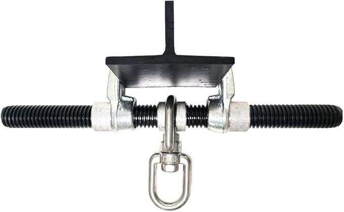 Beam Anchor; Steel I-Beam Anchor; H-Beam Anchor. Fall Protection, Fits 3-1/2-Inch To 16-1/2-Inch Wide I-Beams (9-42cm) Up To 1-1/4-Inch Thick (3.2cm)