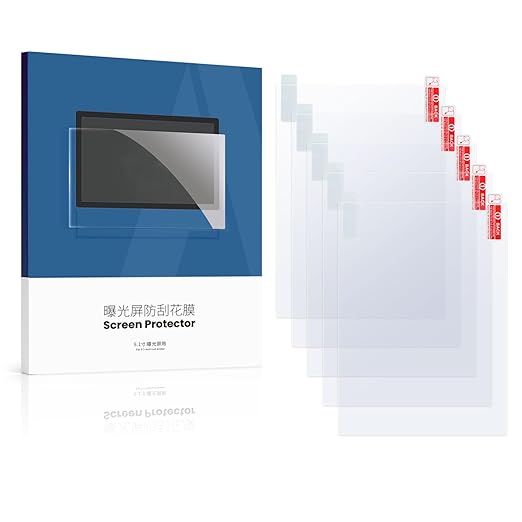 Anycubi Photon MONO X 6Ks Screen Protector,Original 3D Printer Protective Film 5Pcs Compatible with 9.1 inch LCD SLA UV Resin 3D Printers-Thickness 0.1mm-NOT for Photon MONO 6K or Photon MONO X 4K