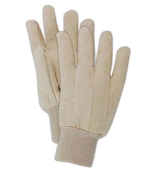 MAGID T103C MultiMaster T103 10 oz. Clute Pattern Wing Thumb Canvas Gloves, Ladies (Fits Medium), Natural , Ladies (Fits Medium) (Pack of 12)