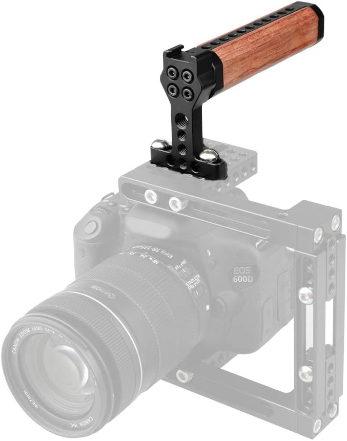 CAMVATE Brazilian Wooden Top Handle Grip for Camera Cage - 1721