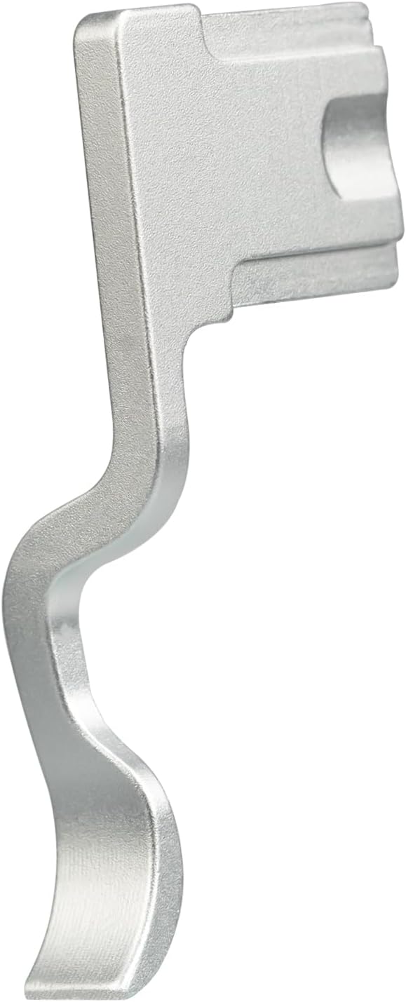 Metal Thumb Up Grip for for Fuji Fujifilm XT50 XT5 XT4 XT3 XT30 XT2 XT20 XT10 Digital Camera Hot Shoe Thumb Hand Grip Accessories (Silvery)