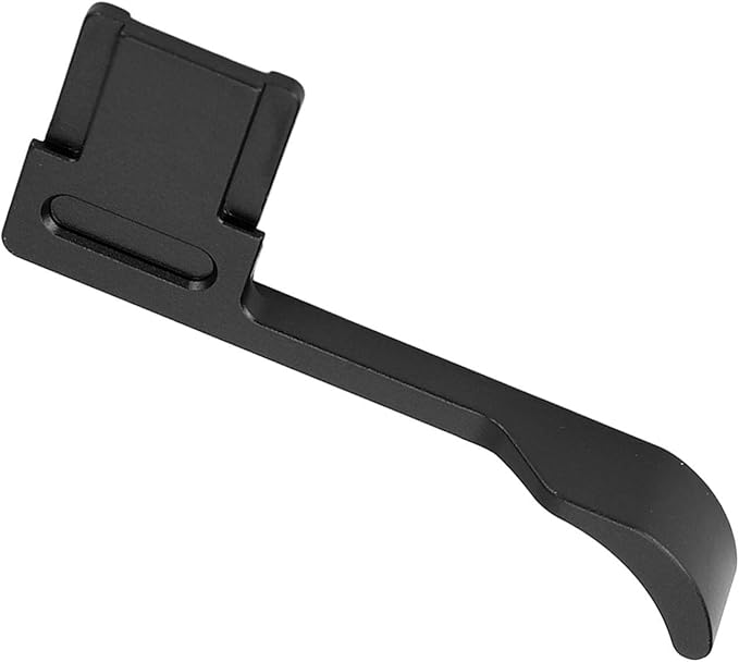 Dpofirs Thumb Up Grip for A7CR & A7CRII, Aluminum Alloy Hot Shoe Cover & Hand Rest, Ergonomic Camera Grip for OneHanded, Lightweight & Durable (Black)