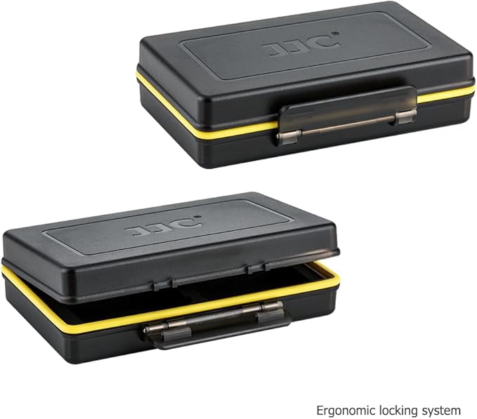 LP-E6 LP-E6N LP-E6NH Battery SD Card Case Holder for 6 SD 2 Battery, Water-Resistant Camera Battery Storage Organizer Box for Canon EOS R6 R5 Mark II R R7 R5M2 R 5D Mark IV III II 7D 6D Mark II